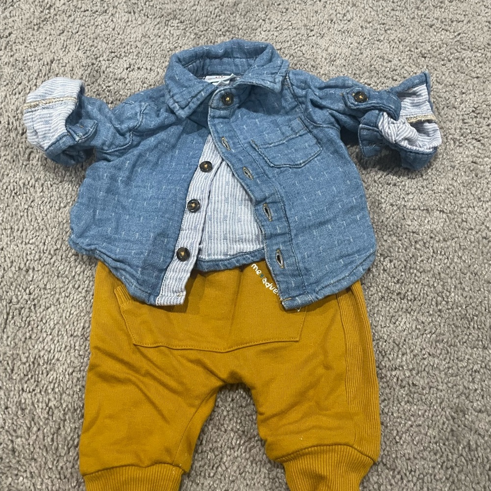 New born outfit from Cat and Jack (target)